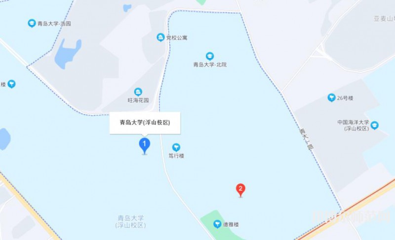 青島師范大學浮山校區2023年地址在哪里 