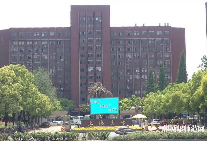 上海大學師范學院延長校區2023年招生代碼