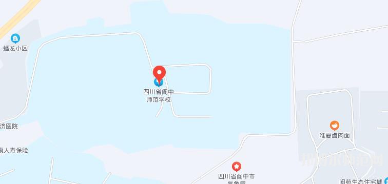 閬中師范學校2023年地址在哪里